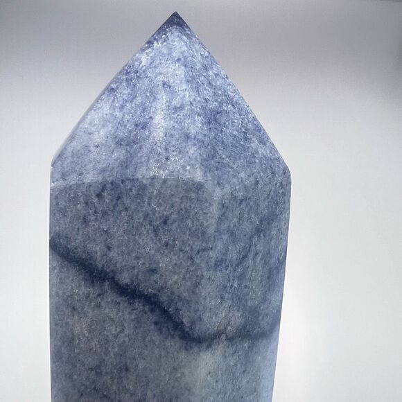 Blue Aventurine Double Terminated Meditation Wand (2) - Picture 4 of 10